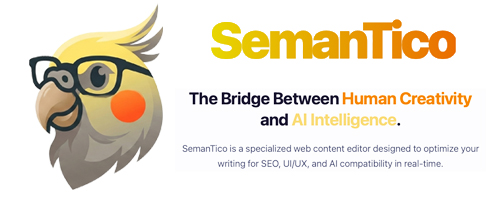 SemanTico AI Content Optimization Editor